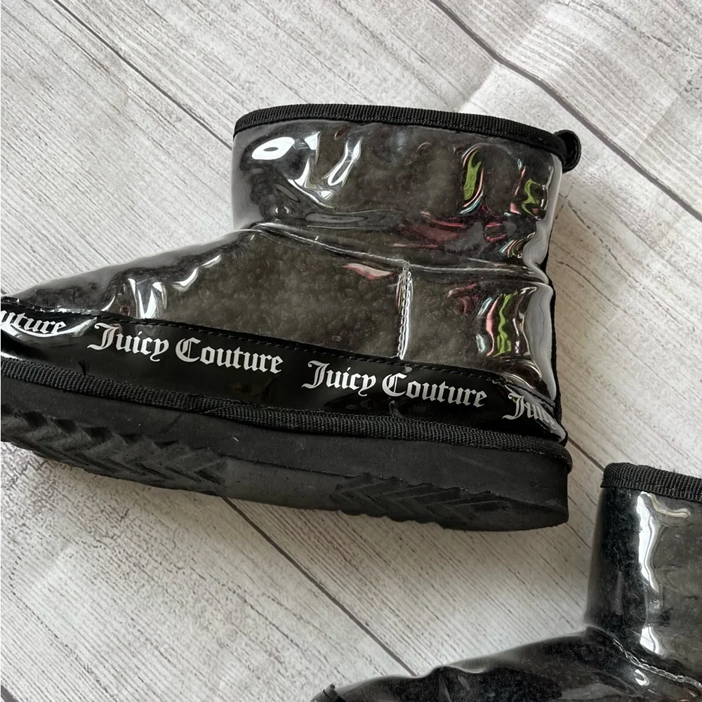 Juicy Couture black little girls boots sz 3